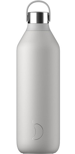 Chillys Bottle 1000ml Granite Grey